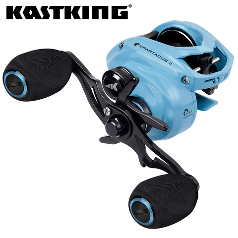 KastKing Spartacus II-carrete de Baitcasting, sistemas magnéticos, arrastre máximo de 8KG, 7 + 1 rodamientos de bolas, relación de 7,2: 1 equipo de alta velocidad, bobina de pesca ► Foto 1/6