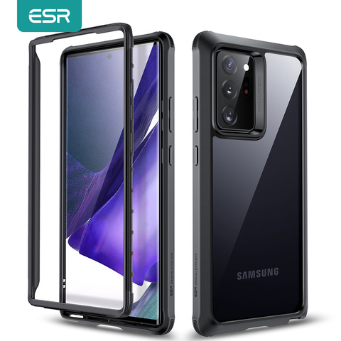 ESR-Funda para Samsung Galaxy Note 20 Ultra, protección completa, resistente, a prueba de golpes, marco de parachoques, transparente ► Foto 1/6