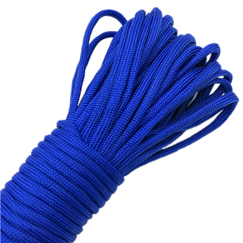 0,5/0,8/1,0/1,5/2,0/4mm 10 yardas azul cuerda de paracaídas cuerda de escalada de cuerda de equipos de supervivencia Paracord pulsera ► Foto 1/2