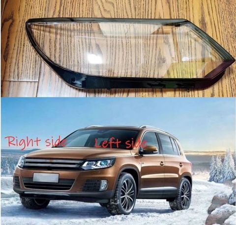 Cubierta de faro para coche, cubierta de faro para Volkswagen VW Tiguan 2013 2014 2015 2016 2017 ► Foto 1/6