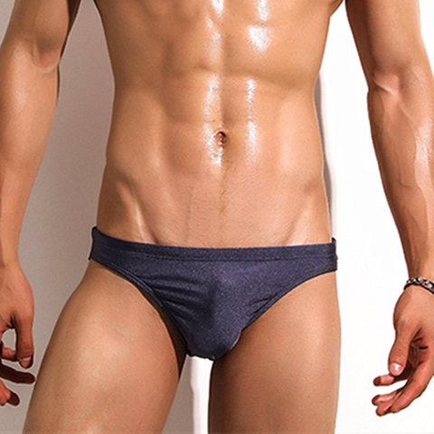 Para nadar Bikini traje de natación bañadores para hombre Sexy traje de baño traje de pantalones cortos de playa Gay Desmiit Zwembroek 2022 Slip ► Foto 1/6