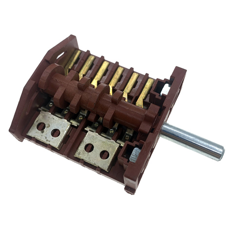 Baumatic-interruptor Selector rotativo de 7 posiciones, piezas de repuesto para horno, FD103M, CA 250V 16A ► Foto 1/2