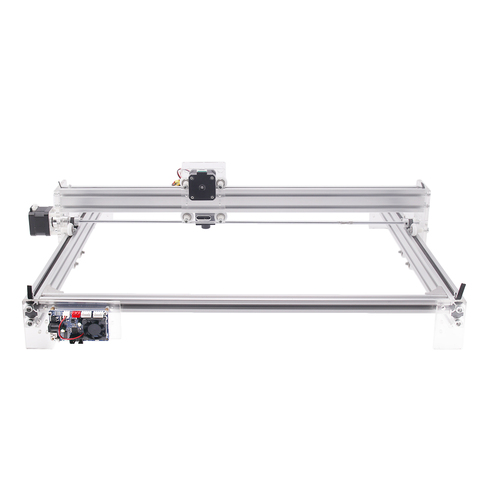 50*65cm Mini 3500MW azul CNC máquina de grabado láser 2 ejes cc 12V DIY grabador de escritorio de madera enrutador cortador impresora láser grabador ► Foto 1/6