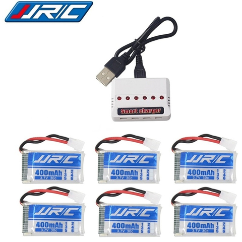 Original 3,7 V 400mah 30C batería recargable para JJRC H31 RC repuestos 3,7 V Lipo batería y cargador para JJRC H31 ► Foto 1/4