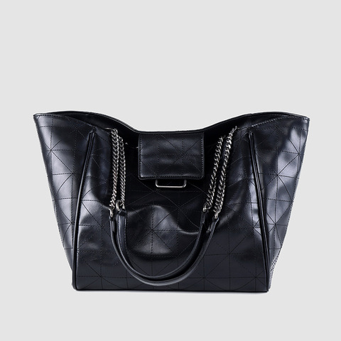 FUNMARDI-Bolsos acolchados de diamante para mujer, bolso de mano femenino de diseño de marca, a la moda, tendencia, bolso de hombro con cadena, WLHB2199 ► Foto 1/6