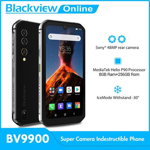 Blackview BV9900 Helio P90 Octa Core 8GB 256GB 5.84 '' FHD + IP68 Smartphone resistente a prueba de agua 48MP Quad Camera 4G Teléfono móvil ► Foto 1/6