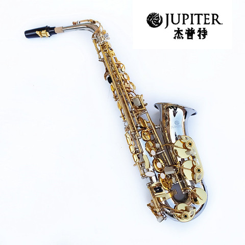 Saxofón Alto Eb Tune, instrumento Musical de latón, saxofón de laca dorada con funda, JAS-1100 de JUPITER, novedad, envío gratis ► Foto 1/6