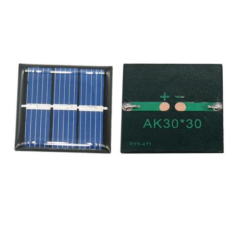 Cargador de batería de silicona de Panel Solar policristalino, módulo de carga de energía, Mini célula Solar, 1,5 V, 60mA, 2 uds. ► Foto 1/6