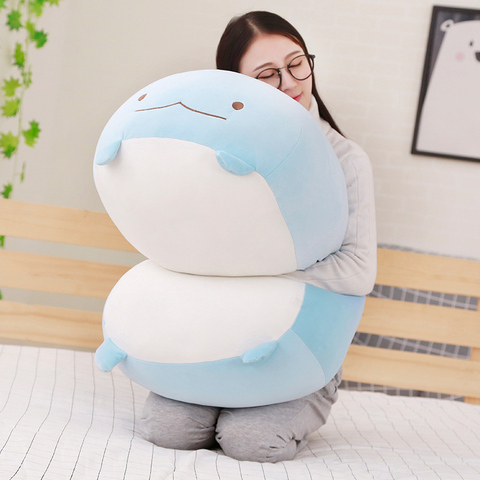 Sumikko Gurashi-almohada de felpa suave de 30/60cm para bebé, muñeco de felpa de animación japonesa, regalo de San Valentín para niña pequeña, 1 unidad ► Foto 1/3