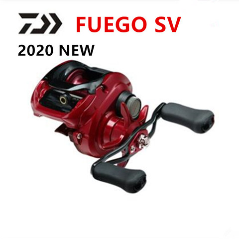 DAIWA FUEGO-carrete de pesca Baitcasting de bajo perfil SV CS, Ratio de engranaje 2022/6,3, arrastre máximo 5KG 5 + 1BB peso 7,3g, novedad de 200 ► Foto 1/5