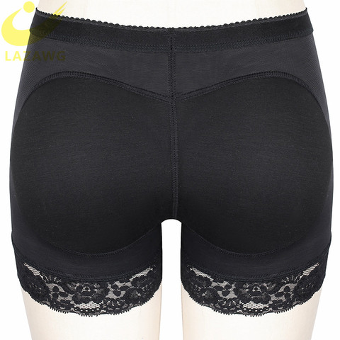 LAZAWG mujeres glúteos Panties Tummy Control fajas acolchado Boyshorts Hip potenciador de ropa interior ropa de cuerpo botines ► Foto 1/6