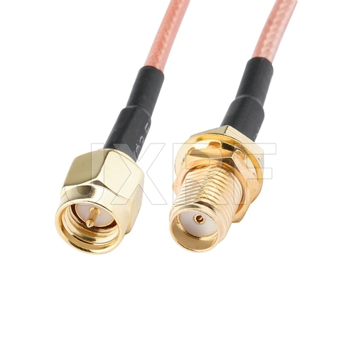 JX RF Cable Coaxial SMA macho a SMA conector hembra para RG316 cable Pigtail 5 cm-5 m 3G 4g antena Cable de extensión ► Foto 1/5