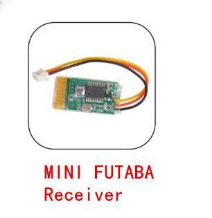 mini futaba receiver Board for C119  RC Helicopter  Spare Parts  Accessories can fit for  XK X4,X6 ,Flybarless  transmitter ► Foto 1/1