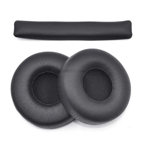 Almohadillas para los oídos de cuero, funda de cojín, almohadillas para los oídos, banda elástica de repuesto para JBL Synchros E40BT E40, auriculares ► Foto 1/6