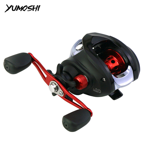 YUMOSHI-carrete de pesca Baitcasting de alta velocidad, 17 + 1BB 6,3: 1, accesorios de pesca, Surfcasting de mar, bobina de carrete de pesca con mosca ► Foto 1/6