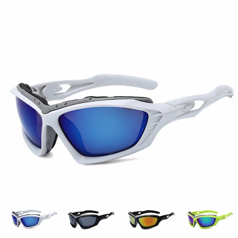 Gafas De Ciclismo UV400 para hombre y mujer, lentes para bicicleta De montaña deportiva, para exteriores, para pescar ► Foto 1/6