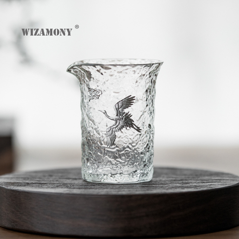 Jarra de cristal gruesa para grúa resistente al calor, filtro de té, jarra de té, colador de té, accesorios de juego de té ► Foto 1/5