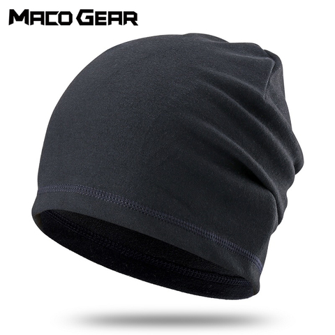 Gorro térmico elástico suave para hombre y mujer, gorra fina para deportes de invierno, para correr, pesca, Snowboard, senderismo, ciclismo, esquí, cómodo ► Foto 1/6