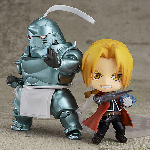 Figuras de acción de Fullmetal Alquimista Anime de 10cm, Edward Elric 788 Alphonse Elric 796, modelo japonés de PVC, juguetes para niños ► Foto 1/6