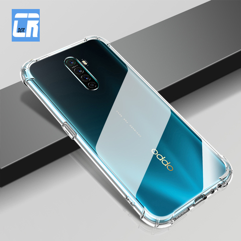 Caso transparente para OPPO Reno 2Z A9 A5 2022 R17 R15 A72 a prueba de golpes a prueba funda de Airbag para OPPO Realme X7 6 X XT 5 3 X2 Pro teléfono caso ► Foto 1/6