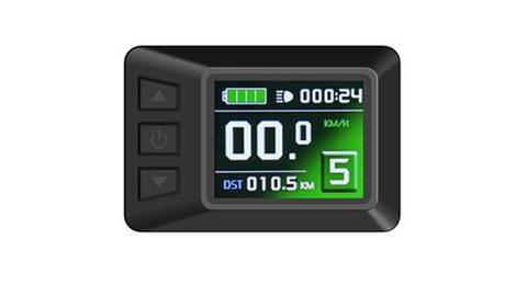 Pantalla LCD para bicicleta eléctrica, Panel LCD de Control inteligente, 2022 KT, LCD7C, TFT, 36V, 48V ► Foto 1/5