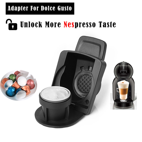 Dolce Gusto-Adaptador de cápsula Original Nespresso, soporte de cápsula transformable de cápsulas desechables, novedad ► Foto 1/6