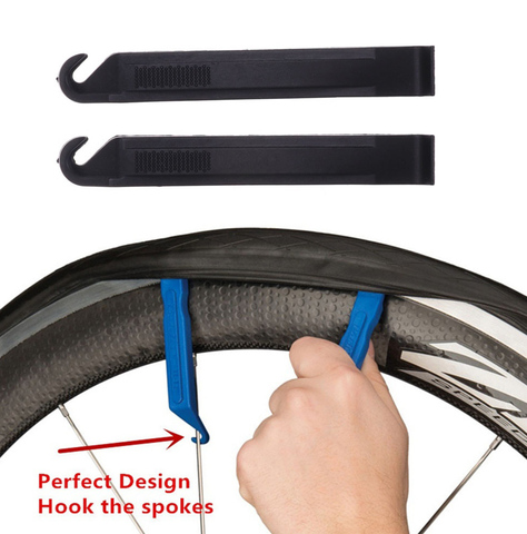 Juego de palancas para neumáticos de bicicleta, Kit de herramientas de Reparación de bicicletas portátil de plástico, 4 Uds. ► Foto 1/6