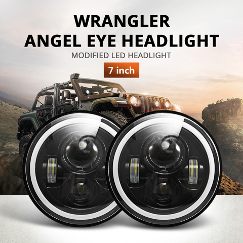 Faros LED oslight 2 uds. 7 