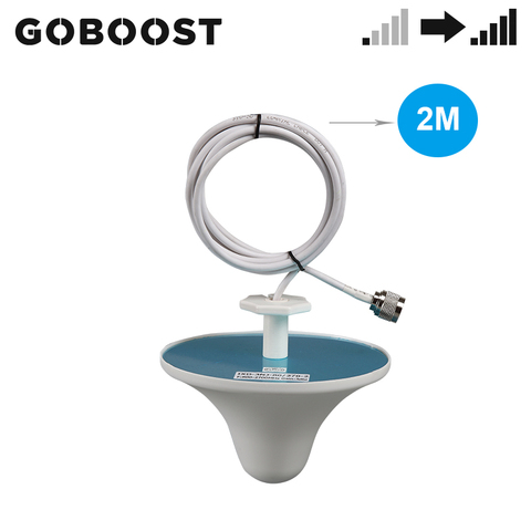 GOBOOST 3dBi-antena interior con conector N macho, 2g, 3g, 4g, para Internet, Amplificador de señal móvil, de techo interno ► Foto 1/6