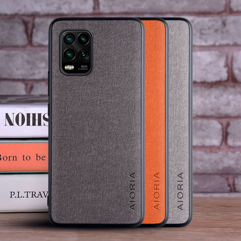 Funda para Xiaomi mi 10 lite 10 pro 10 Ultra coque, funda de cuero suave de lujo para teléfono Xiaomi mi 10 lite ► Foto 1/6