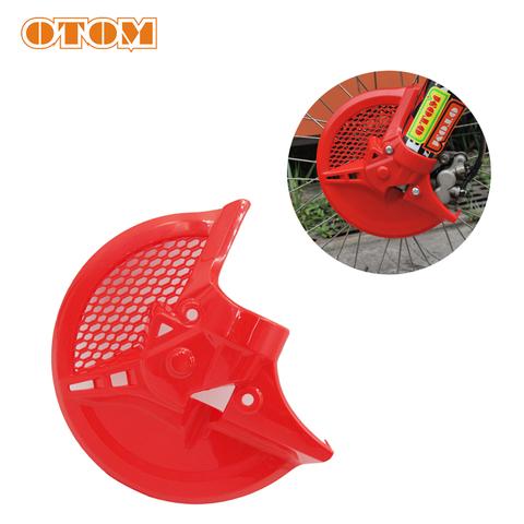 OTOM-Protector de Rotor de disco de freno delantero para motocicleta, cubierta protectora para Motocross CRF250R CRF250RX CRF450R/RX ► Foto 1/6