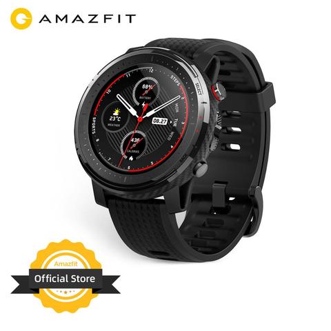 Pulsera inteligente Xiaomi Amazfit Stratos 3, Reloj inteligente deportivo con GPS, 14 días de ahorro de batería, modo dual, música, Bluetooth y resistente hasta 5atm 2022 ► Foto 1/5