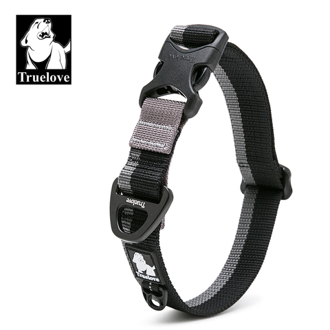 Truelove-Collar de nailon para perro, hebilla de tracción de aleación de aluminio para viaje al aire libre, cinturón para el cuello, producto para mascotas TLC5171 ► Foto 1/6