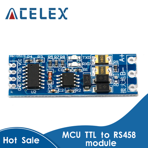 Módulo de Control de flujo automático TTL, convertidor de electricidad, módulo de suministro de 3,3 V y 5V, vuelta a RS485 ► Foto 1/6