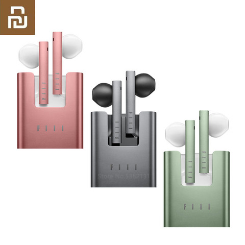 Youpin FIIL CC-auriculares TWS inalámbricos por Bluetooth 5,0, cascos con Control táctil y Micrófono Dual, reducción de ruido para teléfonos inteligentes ► Foto 1/6