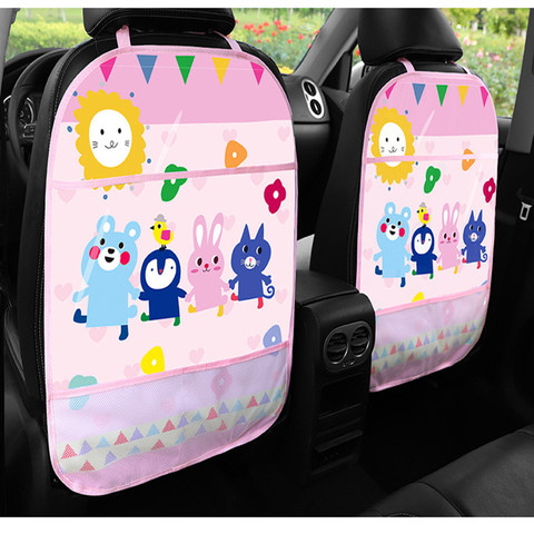 Multi-uso coche Anti tiro Pad de PVC Protector de asiento de coche funda protectora para asiento de coche auto asiento trasero Protector de cubierta para coche para niños de Interior ► Foto 1/6