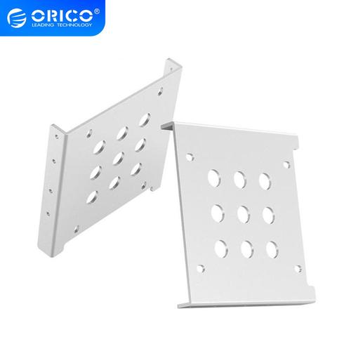 ORICO-disco duro de aluminio de 2,5 a 3,5 pulgadas, soporte de disco duro Caddy, compatible con IDE / HDD / SSD de 2,5 pulgadas para PC, carcasa de disco duro ► Foto 1/6