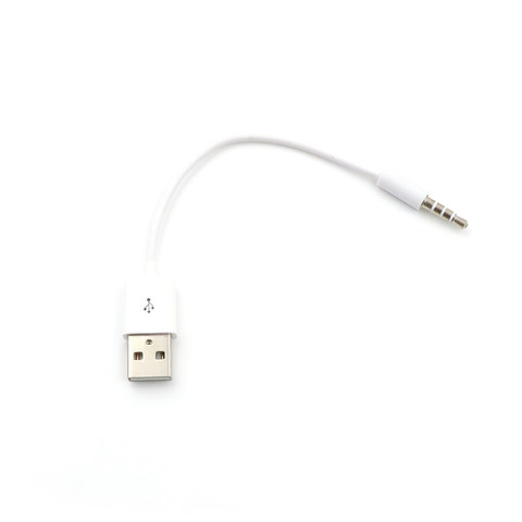 Conector de 3,5mm AUX a USB 2,0, cargador de sincronización de datos de Audio, Cable adaptador para Apple IPod Shuffle 3rd 4th th 6th Gen MP3 MP4 Player Cord ► Foto 1/6