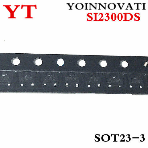 100 unids/lote SI2300 SI2300DS 2300 SOT-23 3.6A 30V mejor calidad IC ► Foto 1/3