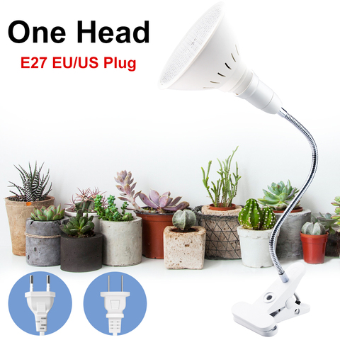 E27 Grow LED luz interior lámpara de cultivo de espectro completo LED Luz de planta hidropónica LED de crecimiento lámpara de invernadero Fitolampy ► Foto 1/6