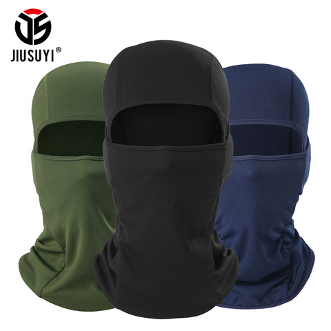 Gorra de camuflaje Multicam pasamontañas a prueba de viento transpirable militar táctico Airsoft Paintball protector para todo el rostro gorros hombres y mujeres ► Foto 1/6