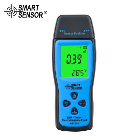 Digital medidor EMF radiación electromagnética de campo magnético eléctrico Detector de dosímetros hogar para del teléfono de la PC de la impresora ► Foto 1/6