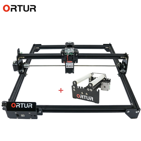 Módulo de grabado rotativo Ortur, grabador láser Y eje, Kit Upgrde DIY para cilíndrico, con 7/15W, Ortur Laser Master 2 ► Foto 1/6