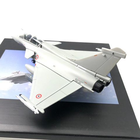 Dassault-avión de combate Rafale, soporte de aleación Dispaly, modelo de avión fundido a presión, Colección conmemorativa para amigos, 1/72 ► Foto 1/6