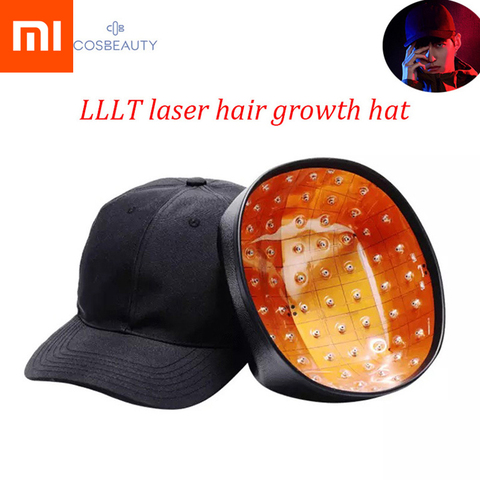 Xiaomi Mijia Cosbeauty LLLT-casco de crecimiento de cabello con láser, gorro de pérdida de cabello, tratamiento para el cabello, gorra láser de crecimiento rápido ► Foto 1/6