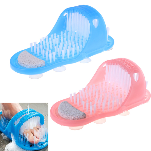 Zapato de baño de plástico, cepillo de ducha de piedra pómper, zapatillas de masaje para pies, productos de baño para el cuidado de los pies ► Foto 1/6