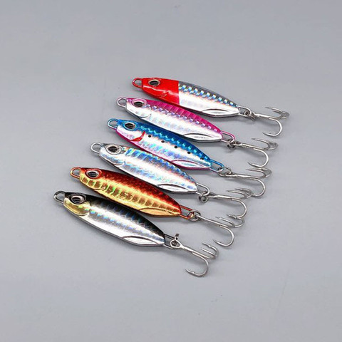 Señuelos de Pesca artificiales Jigbait corto 15g/30g Japón lanzar orilla Jigs cebo duro gancho de calidad 1 Pieza Venta ► Foto 1/6