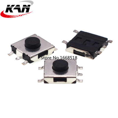 20 piezas 6*6*6*6*3,1mm 5pin SMD tacto interruptor 6x6x3,1mm Micro 5P botón interruptores táctiles Pantalla de portátil ► Foto 1/5