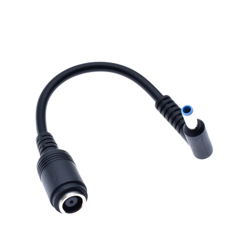 Hembra 7,4mm x 5,0mm a 4,5mm x 3,0mm adaptador de cargador macho Cable convertidor de conector DC Jack para Dell Hp ► Foto 1/6