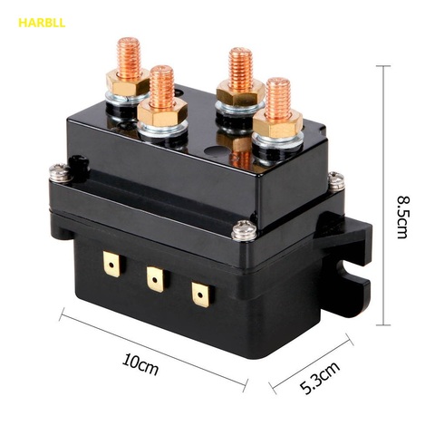 Controlador de relé solenoide para cabrestante de 12V, interruptor de CC de 500A, 4WD, 4x4, Control de barco, ATV, para JEEP, BMW, BENZ, AUDI, PEUGEOT, SEAT LADA, TOYOTA ► Foto 1/6